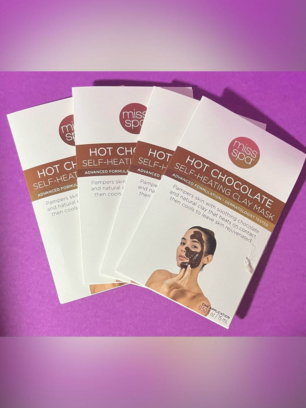 MISS SPA - Hot Chocolate Self-Heating Clay Mask 4/$15